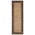 thumbnail image 1 of Bordered Washable Area Rug,Hallway Runner Rug,Washable Rug with Non-Slip Backing Stain Resistant Easy Cleaning Floor Cover for Dining Room, Living Room, Bedroom, 1 of 10