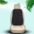 thumbnail image 4 of B Black Car Linen Backrest Cushion Summer Ventilated Breathable Cool Pad All Season Use Honeycomb Mesh Structure For Sedan Suv Vehicles, 4 of 7