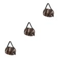 thumbnail image 4 of Wweixi Polyester Foldable Storage Bags For Travel Pack Smart Travel Light Waterproof Space-saving Beach Bag coffee camouflage 3Set, 4 of 6