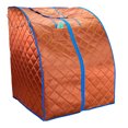 thumbnail image 2 of Durherm Infrared Therapy Indoor Sauna w/ Chair and Heated Footpad, Copper, 2 of 12