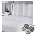 thumbnail image 1 of Sunbeam Protège-Matelas Chauffant / Polyester Matelassé, 10 Réglages de Chaleur, Grand Lit, 1 of 5