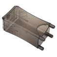 thumbnail image 1 of Distributeur de Tampons de Coton, Distributeur Rond en Coton à Visualisation Facile pour Bureau Gris Transparent, 1 of 8