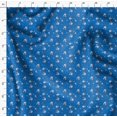 thumbnail image 4 of Soimoi Poly Georgette Fabric Leaves & Magnolia Floral Fabric Prints by Yard 52 Inch Wide, 4 of 5