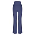 thumbnail image 4 of Plebaso Pantalon Évasé Taille Haute pour Femmes Extensible Mince Legging Décontracté d'Entraînement Bootcut Pantalon de Yoga pour Femmes, 4 of 6