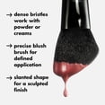 thumbnail image 3 of e.l.f. Cosmetics Angled Blush Brush, 3 of 6