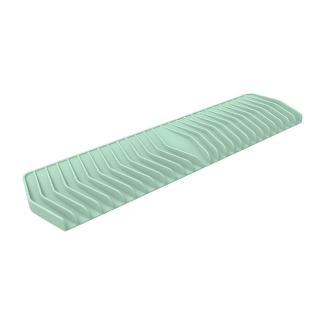 TopLLC Slope Silicone Soap Rack Bathroom Drains Rack Non Perforated Portable Soap Box Household Drains