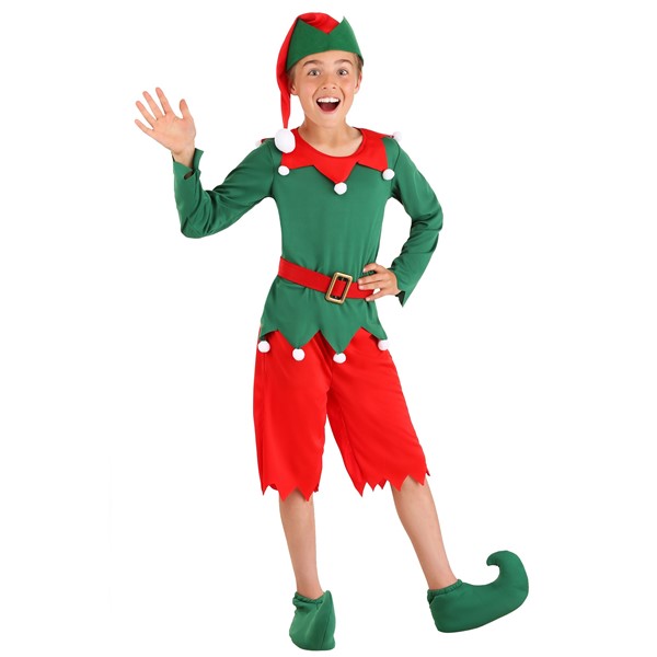 Déguisement d'Aide du Père Noël pour Garçon