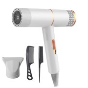 Lksixu Hair Dryer High-power Hair Dryer Home Hair Dryer Hot Wind Comb Hair Salon Blowing Comb Kitchen Gadgets