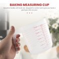 thumbnail image 4 of 3pc Plastic Measuring Jug Set Large 4 Cup, 2 Cup and 1 Cup Capacity BPA Free Measuring Beakers with Angled Grip Essential Kitchen Accessories, 4 of 8