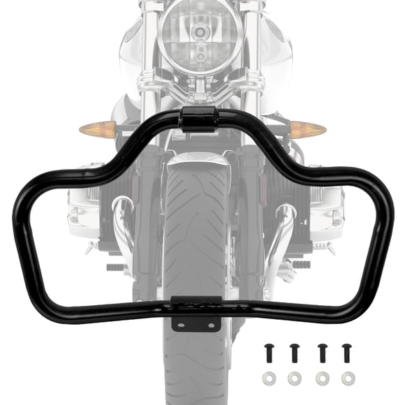 Krator Engine Guard Highway Mustache Crash Bar Compatible with Harley Davidson Sportster 883 XL883 2004-2008