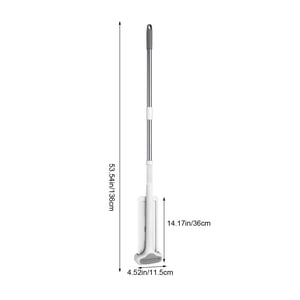 Rbaofujie Microfiber Mop Microfiber Mop for Floor Cleaning Wet Dry Degree Home Kitchen Hardwood Floor Flat Mops Window Groove Cleaning Brush