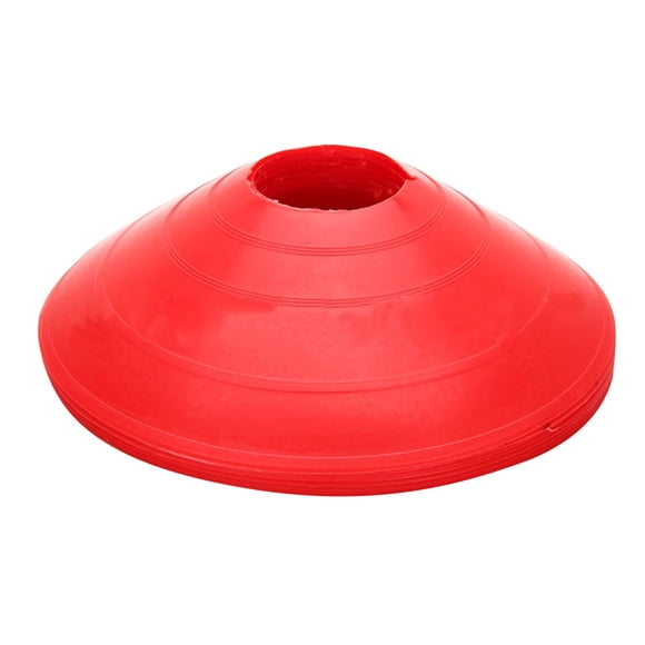 PE Soccer Training Marker Discs Stackable Colorful Field Cones Sports Practice Accessory