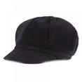 thumbnail image 2 of Mode Dôme Bérets pour les Femmes Coton Rétro Octogonal Casquette Printemps Automne Extérieur Tout-Appariement, 2 of 5