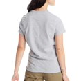 thumbnail image 3 of Hanes T-shirt Nano-T pour Femmes, 3TG, Acier Clair, 3 of 3