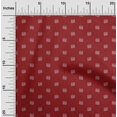 thumbnail image 2 of oneOone Tissu Viscose Georgette Rouge Rétro Radio Fournitures de Courtepointe Tissu de Couture au Mètre 42 Pouces de Large, 2 of 5