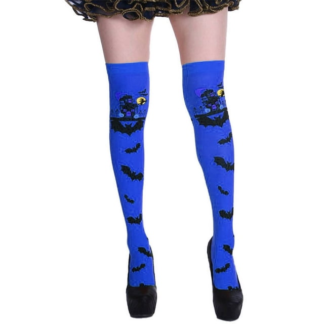 Costumes d'Halloween pour Femmes et Filles Adultes Accessoires de Cosplay Bas Chaussettes