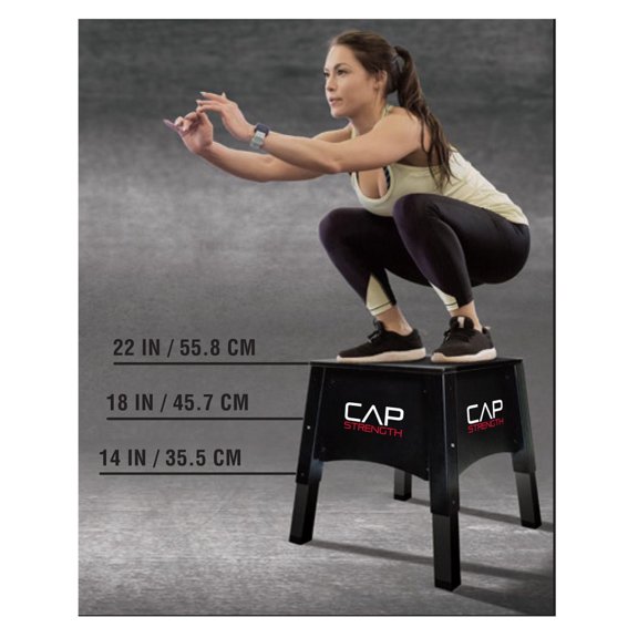 CAP Strength Adjustable Plyometrics Box