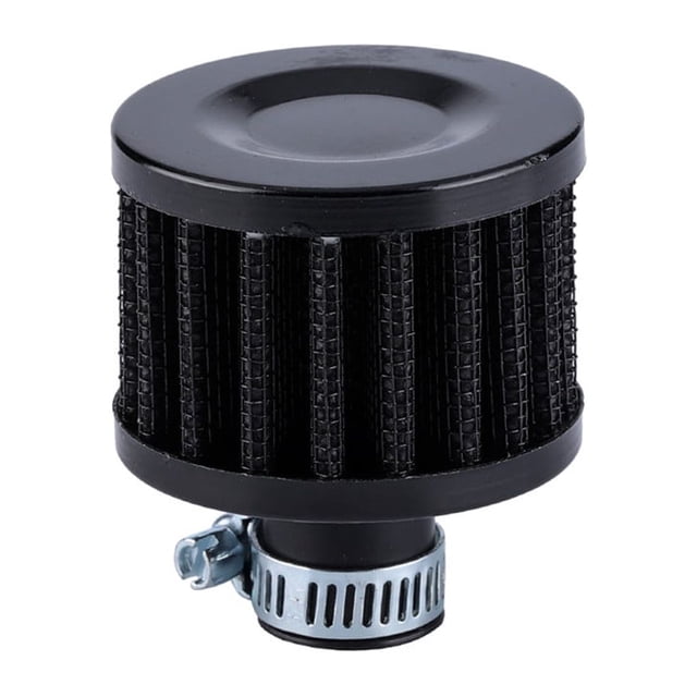 EGNMCR Filtre de Respiration d'Huile de MINI Carter en FIBRE de Carbone 12 mm Réparation de Voiture