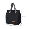 thumbnail image 3 of Lunch Box Bag with Handles Reusable Lunch Box Bags for Car Travel Work Picnic, 3 of 6