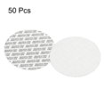 thumbnail image 3 of Unique Bargains 65mm PS Mousse Résistant Inviolable Pression Sensible Joint Blanc 50 Pack, 3 of 6