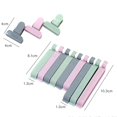 thumbnail image 3 of VONKY 12Pcs/set Bag Clips Snack Fresh Food Storage Bag Sealer Kitchen Mini Vacuum Sealer Clamp, 3 of 9