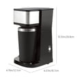 thumbnail image 3 of Coffee Maker Americano Coffee Tea Maker Automatic Coffee Maker With Cup Suitable For Home Office, 3 of 6