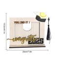thumbnail image 2 of 2025 Graduation Season Wooden Tabletop Holiday Decorative Ornament Graduation Season Gift, 2 of 7
