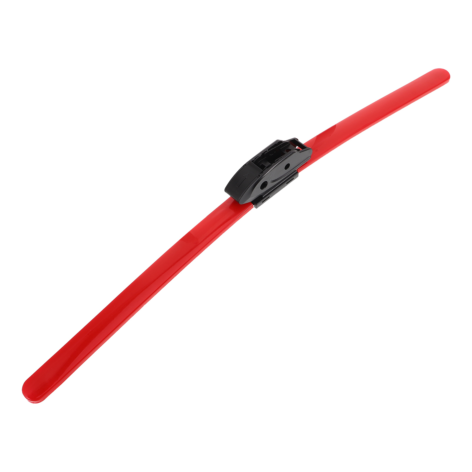 Raindrops Universal Automotive Wiper Blades Red Frameless Design Quiet Smooth Operation