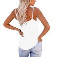 thumbnail image 4 of Yuyuzo Camisoles Débardeurs pour Femmes Sans Manches Hauts de Sortie Encolure Carrée Camis Décontractés Amples T-Shirts Tees, 4 of 7