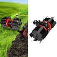 thumbnail image 3 of 9 Tooth Multipurpose Tillers Grass Trimmer Weeding Wheel Trimmer, Alloy Wheels User Friendly Design, Universal Lawnmower Attachments, 3 of 7