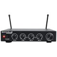 thumbnail image 4 of Rockville RKI65BT Microphones Sans Fil Double UHF Interface Micro Karaoké Bluetooth, Noir, 4 of 4