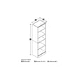 thumbnail image 2 of Bestar Versatile Unité de rangement 25", 2 of 3