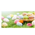 thumbnail image 2 of Yhmxh Easter Kitchen Decor Microfiber Beach Towel Super Lightweight Colorful Bath Towel Sandproof Beach Blanket Multi-Purpose Towel For Travel Swimming Pool 30x60 Inch DIY children tent, 2 of 7