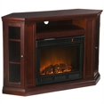 thumbnail image 1 of SEI Furniture Ponoma Convertible Electric Fireplace Cherry, 1 of 17