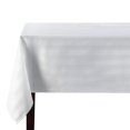thumbnail image 1 of Hometrends nappe à rayures en microfibre 60x120, blanc, 1 of 6