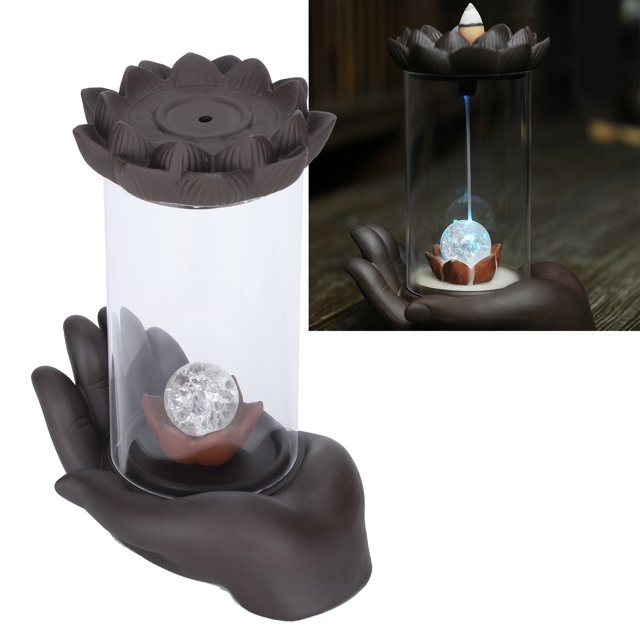 Bâtons d'Encens Bouddha Encens Insense Encens LED Cascade Reflux pour Noël l'Action de Grâce