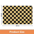 thumbnail image 2 of Elegant Long Bath Mat: Non-Slip Checkered Bathroom Runner Rug. Soft, Absorbent Microfiber Material. Machine Washable Mats for Bathtub Showers, 20x32in, 2 of 5