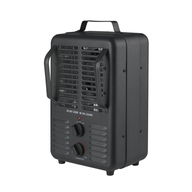 Konwin Milk House Chauffage utilitaire en noir