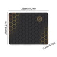 thumbnail image 3 of Cameland Square Mouse Pad Small Mouse Pad Office Game Thickened Desk Pad Rubber Mat Rubber Slip Proof Mouse Pad Waterproof Mouse Mat, 3 of 6