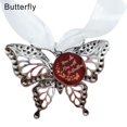 thumbnail image 2 of Christmas Tree Pendant Creative Hollow Carving Butterfly Shape Memorial Exquisite Home Pendant for Car Rearview Mirror, 2 of 9
