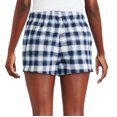 thumbnail image 3 of George Women's Flannel Pajama Short, 3 of 6