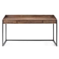 thumbnail image 3 of Allora Computer Desk in Rustic Natural Aged Brown, 3 of 8
