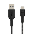 thumbnail image 2 of Belkin BoostCharge USB-C to USB-A 1M Cable Black, 2 of 8