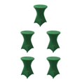 thumbnail image 1 of ZheElen Nappe Ronde Extensible Entretien Facile Polyvalente et Écologique Verte 5Ensemble, 1 of 6