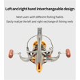 thumbnail image 3 of Spinning Reel Fishing Coil 12+1BB Mini Fishing Reels 1000-7000 Series 5.2:1 Metal Spool Left/Right Hand Fishing Spinning Wheel ,Rigid Aluminum Skeletal Frame, 3 of 6
