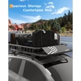 thumbnail image 2 of EDTara Universal Roof Rack Carrier Basket, 200 lb Capacity Rooftop Cargo Rack, Heavy-Duty Car-Top Luggage Holder for SUVs, Trucks & Vehicles, 2 of 9