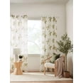 thumbnail image 1 of Bouclair Rideau Voile Olive Nima 52x84 Po (132x213 cm), 1 of 3