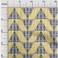 thumbnail image 1 of oneOone Cotton Silk Fabric Stripe|Diamond & Triangle Geometric Print Sewing Fabric BTY 42 Inch Wide, 1 of 4