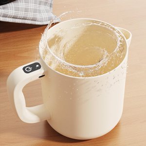 Mixer Electric Mixer 1L Capacity Rice Washing Bowl Electric Egg Beater Blender Mixing Bowl for Kitchen Baking Cooking