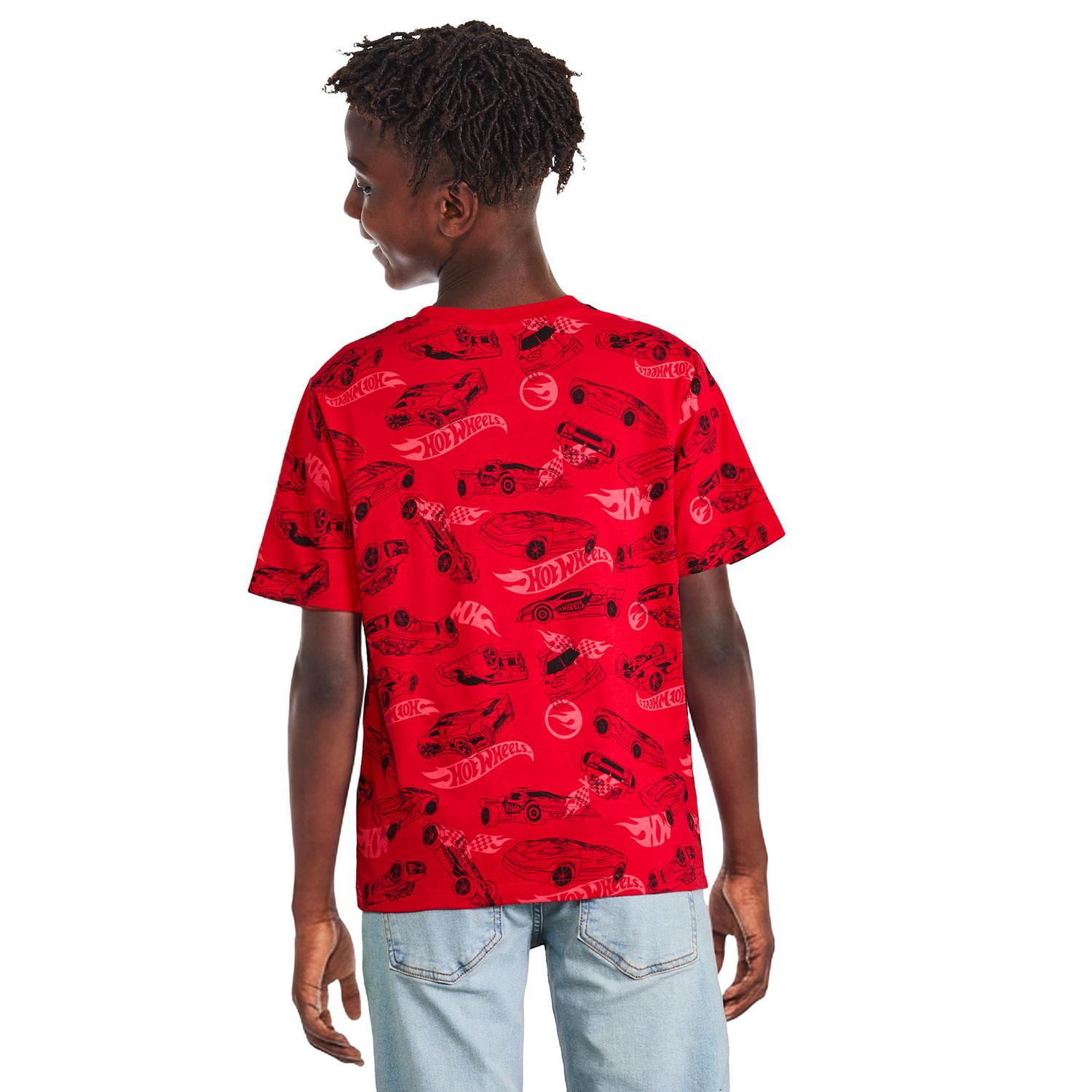 Hot Wheels Boys' Printed T-Shirt
